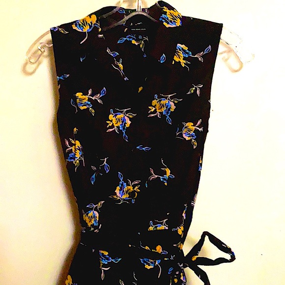 Fitted Button-down Midi Floral Sundress S/XS - Picture 5 of 7